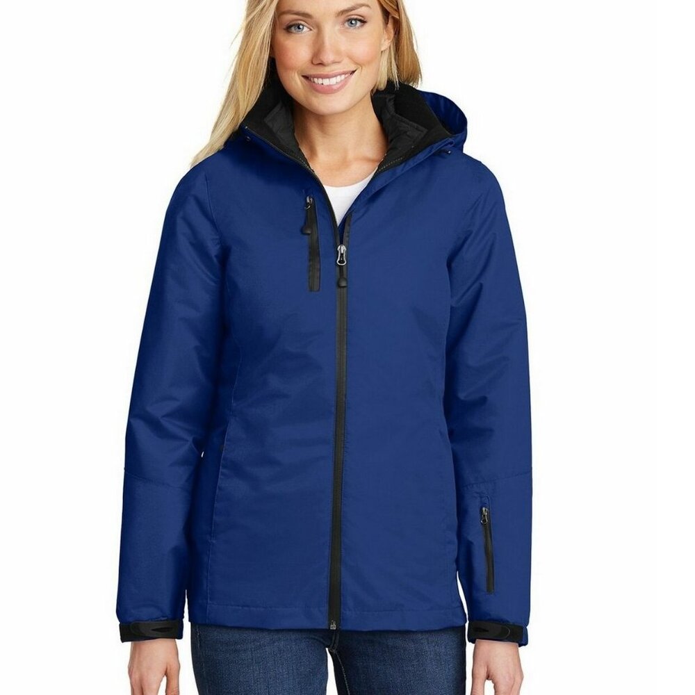 Port Authority L332 Ladies Vortex Waterproof 3-in-1 Jacket Size L (New).
